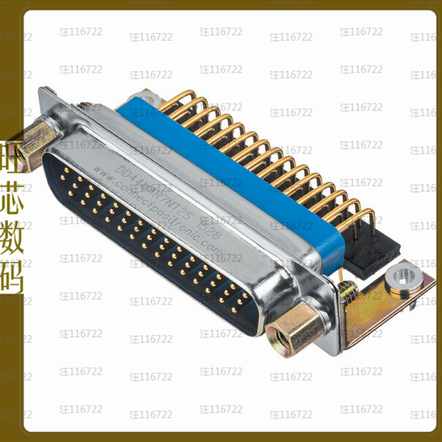 DD44M32S60T2X【CONN D-SUB HD PLUG 44P VERT SLDR】-封面