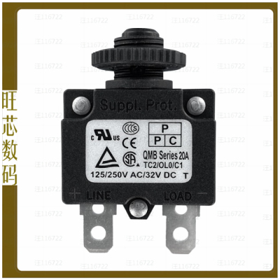 QMB-203-11C3N-3BA【CIR BRKR THRM 20A 250VAC 32VDC】