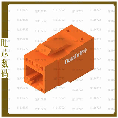 RVAIJ2UOR-S1【JACK CAT 6A UTP RJ45 ORG】
