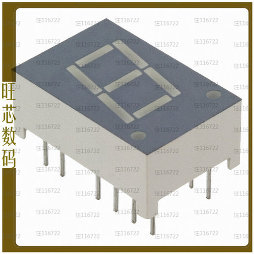 SC03-12GWA【DISPLAY 7SEG 0.3 SGL GRN 14DIP】