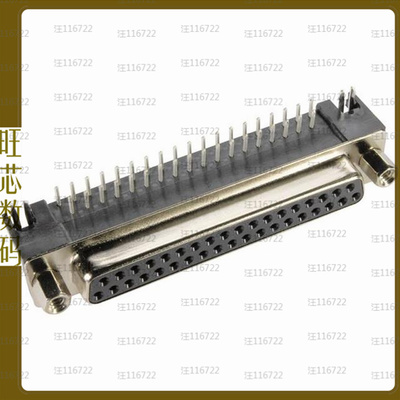 09684537613【CONN D-SUB RCPT 37POS R/A SLDR】