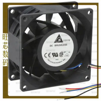 PFC0812DE-SP04【FAN AXIAL 80X38MM 12VDC WIRE】