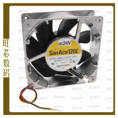 9GL1224E101【FAN AXIAL 119X38MM 24VDC WIRE】
