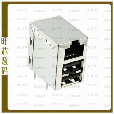 6116151-1【CONN MOD JACK 8P8C R/A SHIELDED】