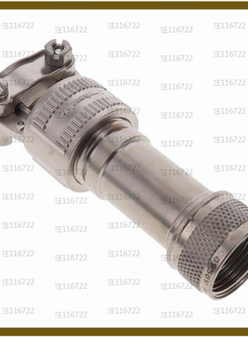 A850492513N【CONN BACKSH W/CLMP SZ7 12 SIL】