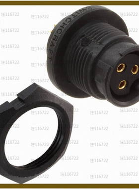 EN3P3F16X【CONN RCPT FMALE 3P GOLD SLDR CUP】