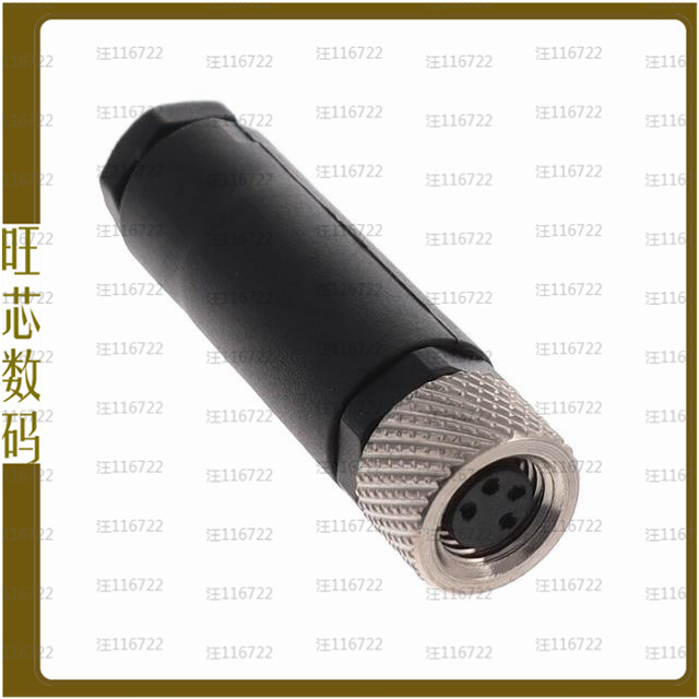 CNF08-S4SP0-BP5【FIELD-WIRED CONN. M8 FEM STR 4-P】