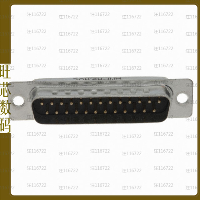 G17S2510110EU【CONN D-SUB PLUG 25POS SLDR CUP】