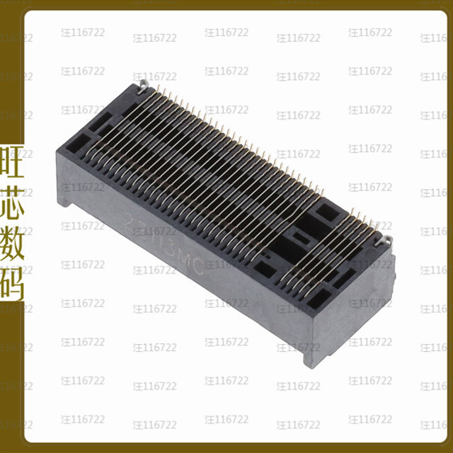 10131758-001RLF【CONN M.2 FMALE 67POS 0.020 GOLD】