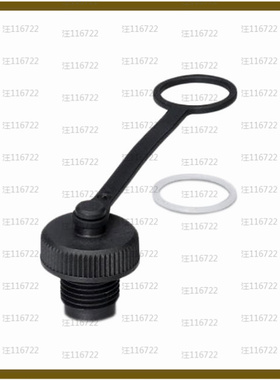 1456200【CONN SEALING COVER M12 BLACK】