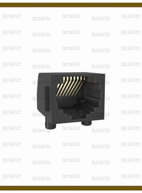 RJE031880426【SINGLE PORT, 8P8C, R/A, UNSHIELD】