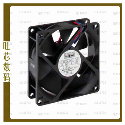 F8025E24B3-FHR【FAN AXIAL 80X25MM 24VDC WIRE】