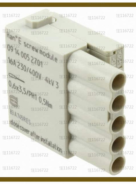 09140052701【HAN E SCREW MODULE - FEMALE】