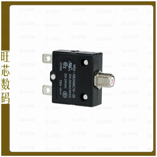 W54-XB2A99C10-25【CIR BRKR THRM 25A 250VAC】