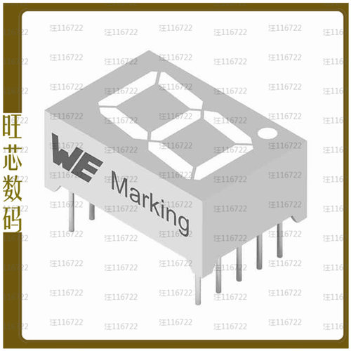 157142B12703【WL-T7DS 7 SEGMENTS DISPLAY THT S】