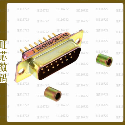 M24308/24-14Z【CONN DSUB PLUG 15POS PNL MNT SLD】