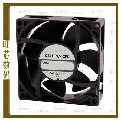 CFM-8038BF-1130-631-22【FAN AXIAL 80X38MM 12VDC WIRE】