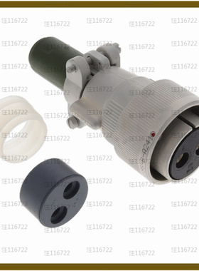 CA3106E24-9S-B-A241【CA-B 2C 2#4 SKT INLINE PLUG】