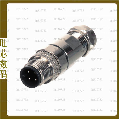 A-M12-05-MGMB-GHB1【CONN PLUG MALE 5POS SOLDER CUP P】