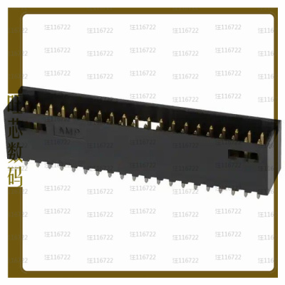 6-103168-8【CONN HEADER VERT 40POS 2.54MM】