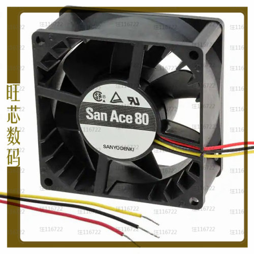 9WP0812G401【FAN AXIAL 80X25MM 12VDC WIRE】