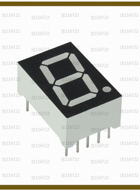 INND-TS56BCB【DISPLAY 7SEG 0.56 SGL BLU 10DIP】