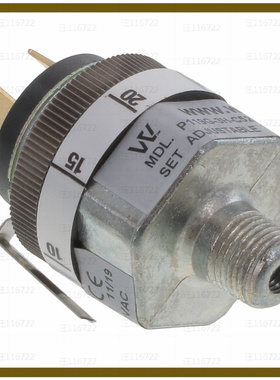 P119G-3H-C52TB-DIS【PRESSURE SWITCH 1.6-30 PSIG】