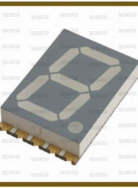 ACSA56-41CGKWA-F01【DISPLAY 7SEG 0.56 SGL GRN 10SMD】