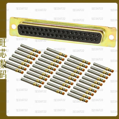 1757820-9【CONN D-SUB RCPT 37POS CRIMP】