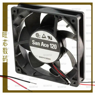 9G1224E102【FAN AXIAL 119X38MM 24VDC WIRE】