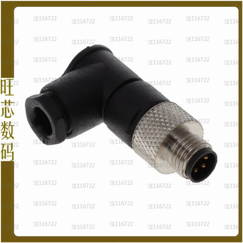 CNM08-R4LP0-BP5【FIELD-WIRED CONN. M8 MALE R/A 4-】