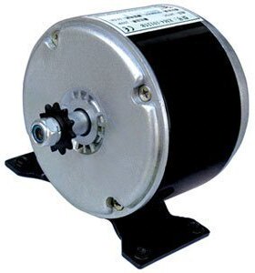 电动自行车改装载重汽车电机车床电机/24V250W大扭矩有刷直流电机