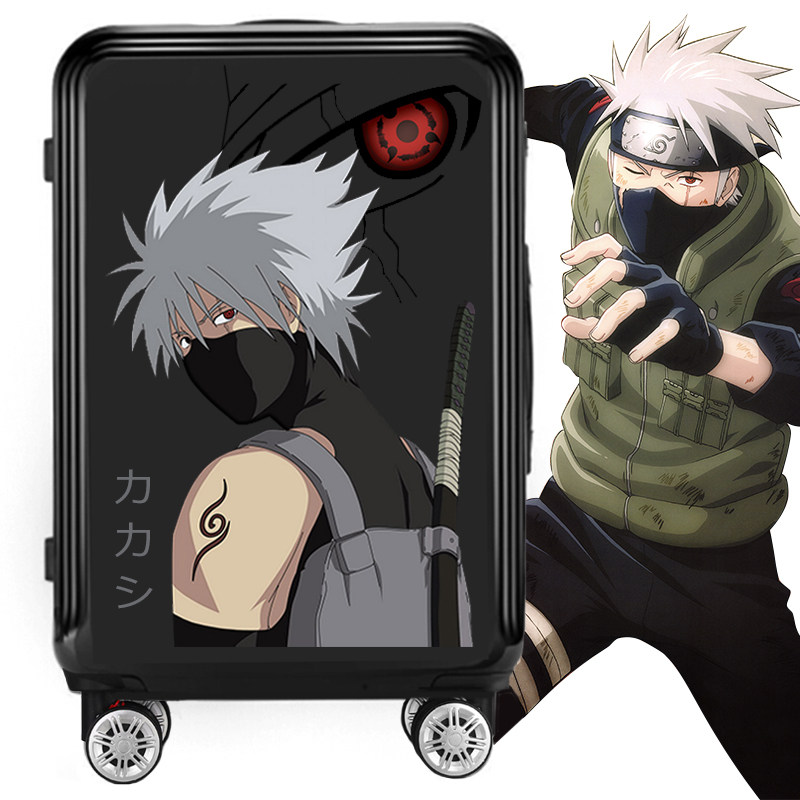 Naruto trunk Trend Male Students Cartoon comic periphery Draw bar box lovely Korean Edition ins Windin the Leather/Lady bags/Men's bag, Suitcase  category - from Buy2taobao.com to provide professional Taobao agent buy service