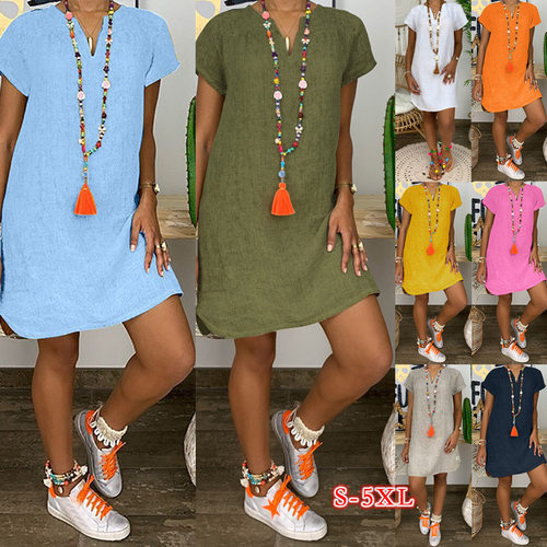 Womenpurecolordresslarge