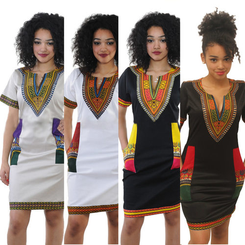 WomenAfricanPrintfemaleDr