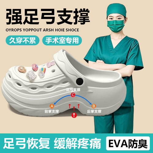 手术室洞洞鞋女款2026新款夏季