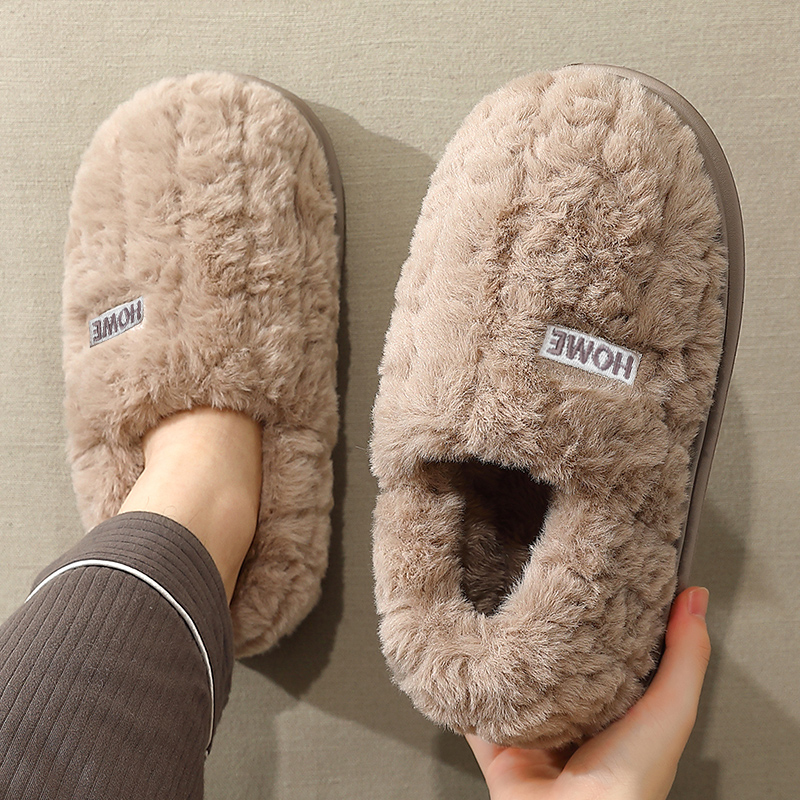 爱莉瑟包跟棉拖鞋男士冬季新款