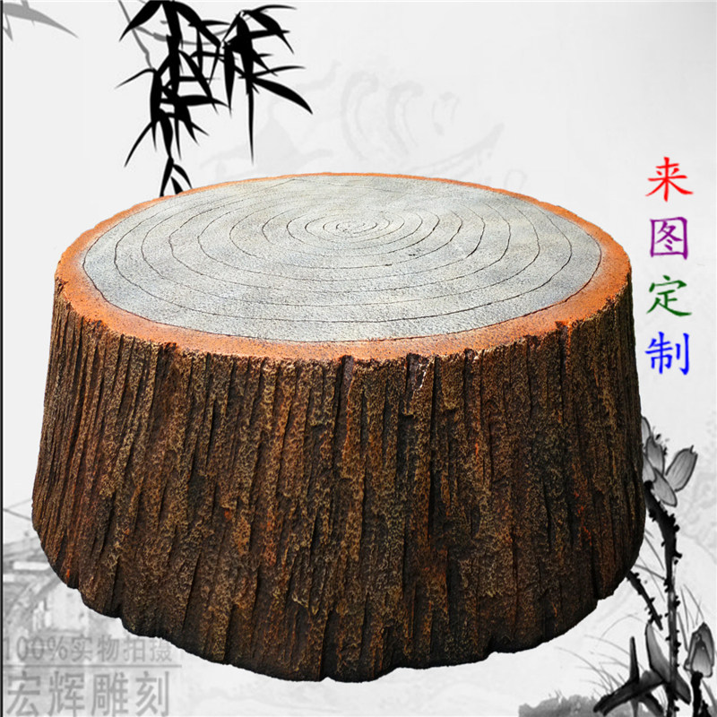 橱窗假山假石头摄影道具婚庆演出表演泡沫石头影视道具仿真树桩