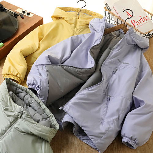 男童女童大豆棉轻棉服2025冬季儿童夹棉加厚潮外套中大童保暖棉衣