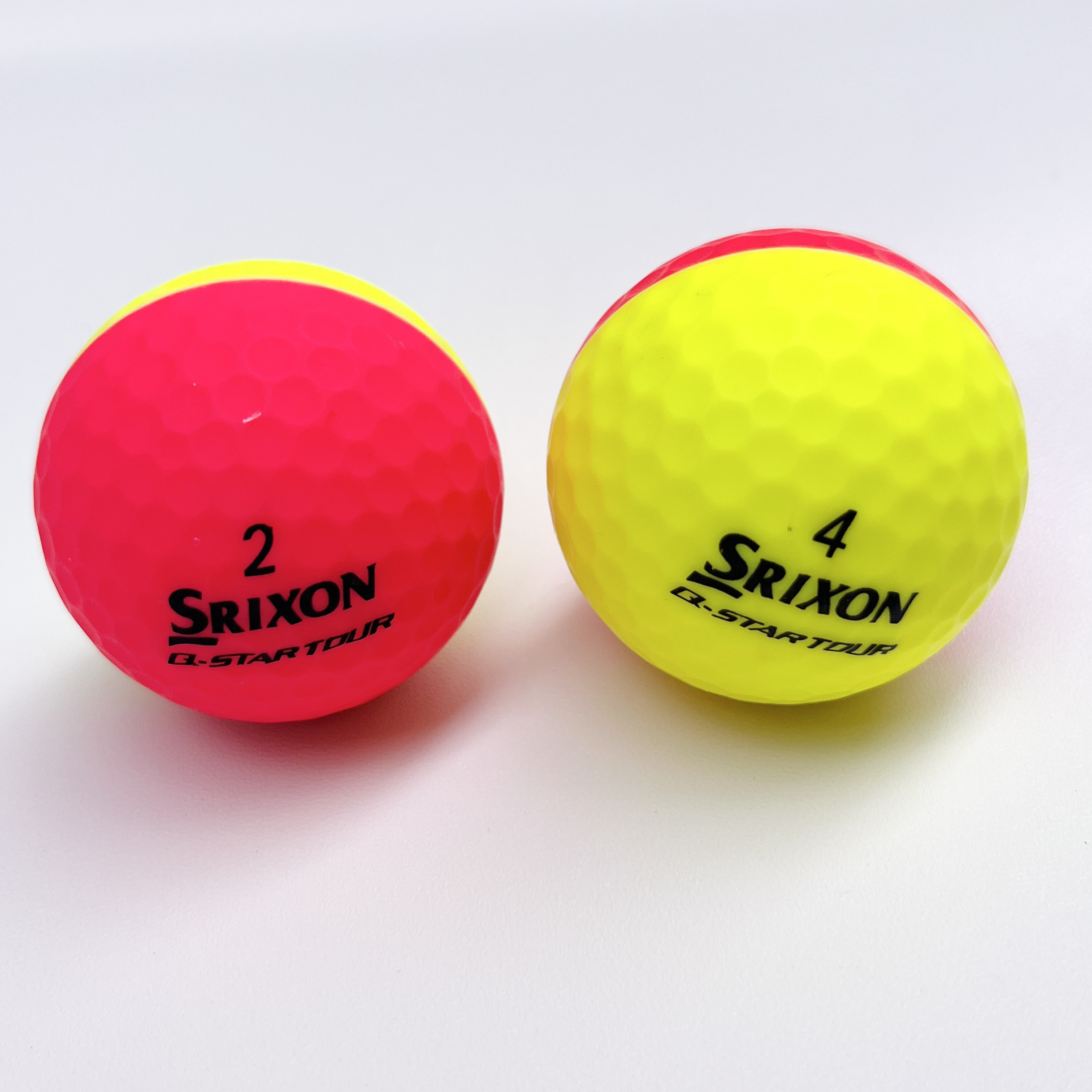 高尔夫球史力胜SrixonZSTAR2XV彩色球三层四层球下场优质二手球