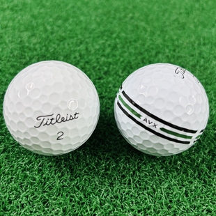 高尔夫球三层球Titleist AVX新款二手球远距离球优质下场比赛用球