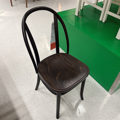 宜家国内代购斯考伯 椅子 深褐色 餐椅靠背椅简约现代实木