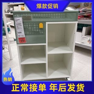 宜家正品代购IKEA约弗宁手推车移动厨房储物车置物架整理架储物架
