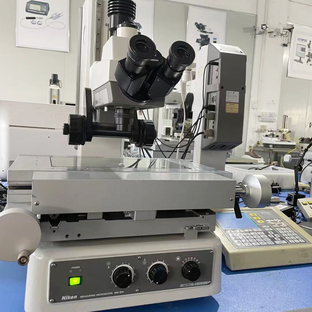 Nikon电子尺新款工具mm800原装进口日本测量显微镜塑料精密光学