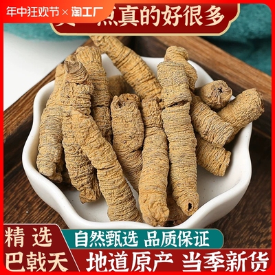 巴戟天中药材巴戟天肉250g野生正品巴戟天泡茶泡水泡酒养生滋养