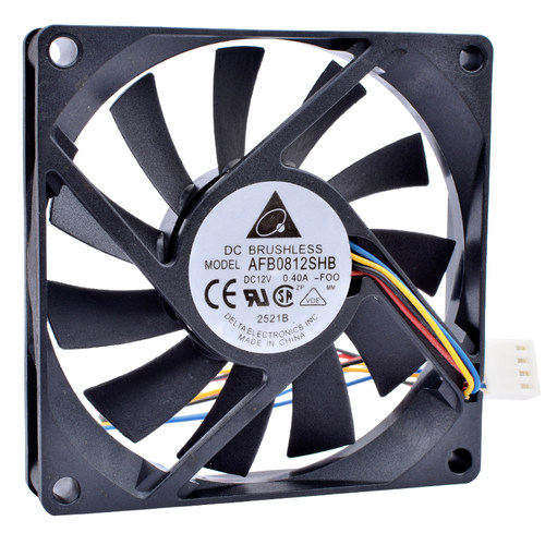 全新原装台达风扇AFB0812SHB 8015 8CM 12V 0.40A 风扇 2线/3线