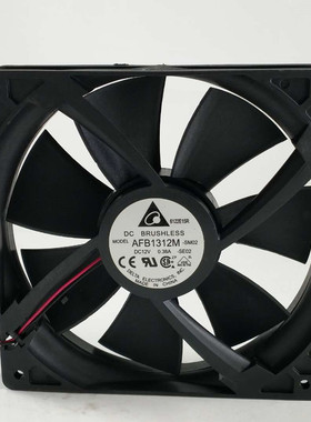 全新原装Delta台达AFB1312M 12V 0.38A2P双滚珠机箱13525散热风扇