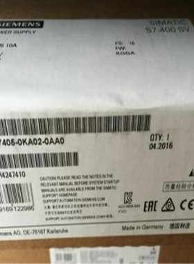 全新S7-400 PS407西门子电源模块6ES7407-0KA02-0AB0现货热卖包邮