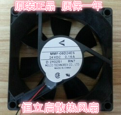 全新三菱MMF-08D24ES-RN7 2线原装安川变频器24V 0.16A散热风扇