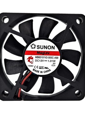 MB60101V2-000C-A99 12V 3500RPM 6010全新原装建准散热风扇1.01W